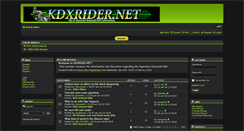 Desktop Screenshot of kdxrider.net